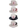 Tasses à café en porcelaine Italcaffè