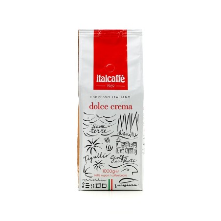 Dolce Crema Italcaffè Espresso 1Kg Kaffee Ganze Bohnen