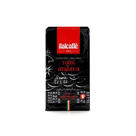 Café moulu Italcaffe 100% Arabica 250g | Café Moka ou Filltre