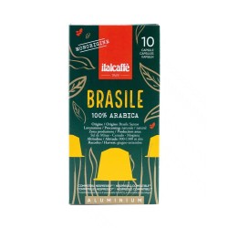 100 Capsules Café Brésil Santos Compatibles Nespresso Italcaffe Espres