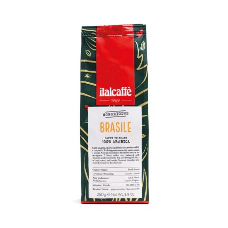 Café en grain Brésil Santos Italcaffè Espresso Arabica 250g