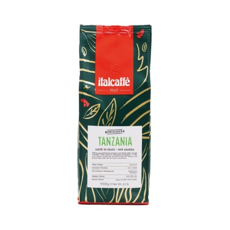 Tansania 100% Arabica Kaffeebohnen Italcaffè 1 kg Espresso