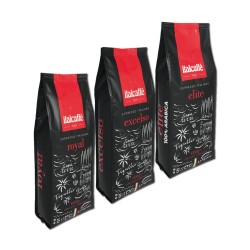 3-pack whole bean espresso Top Bar coffee 3 x 1 kg | Italcaffè