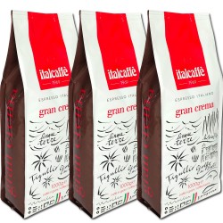 Gran Crema Espresso Italcaffè Coffee Beans 1 kg | Italian Coffee